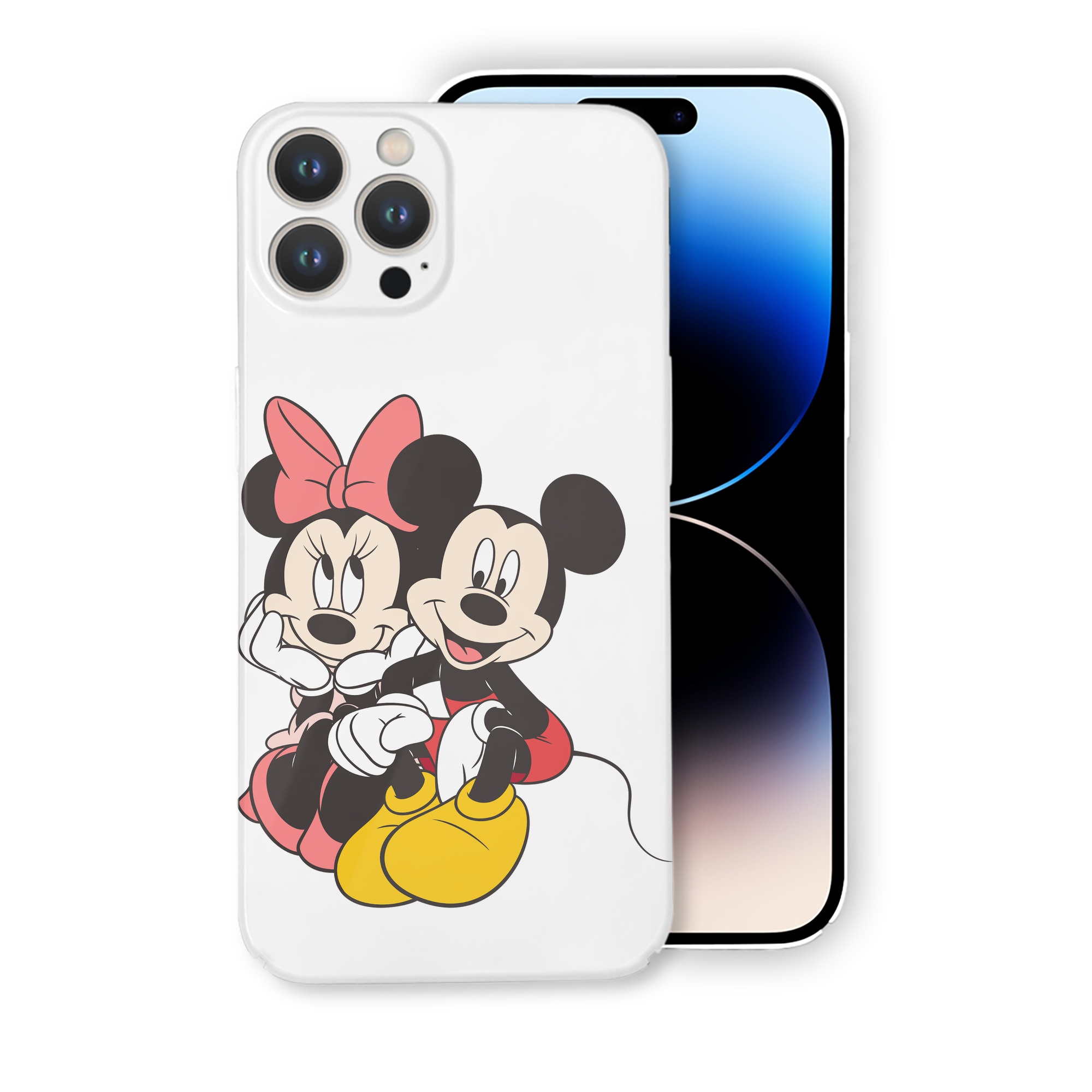 （画像用） ミッキーマウス Mickey Mouse 【iPhone 14シリーズ対応】ハードケース